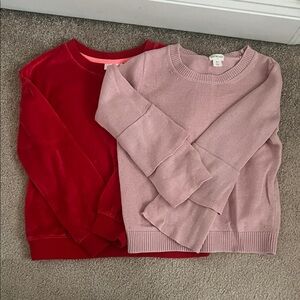 Girls sweaters size 6